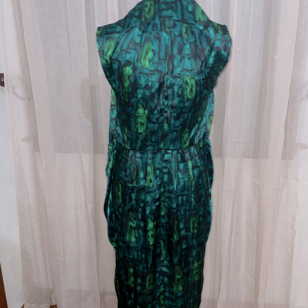 Burning Torch Silk Dress - image 5